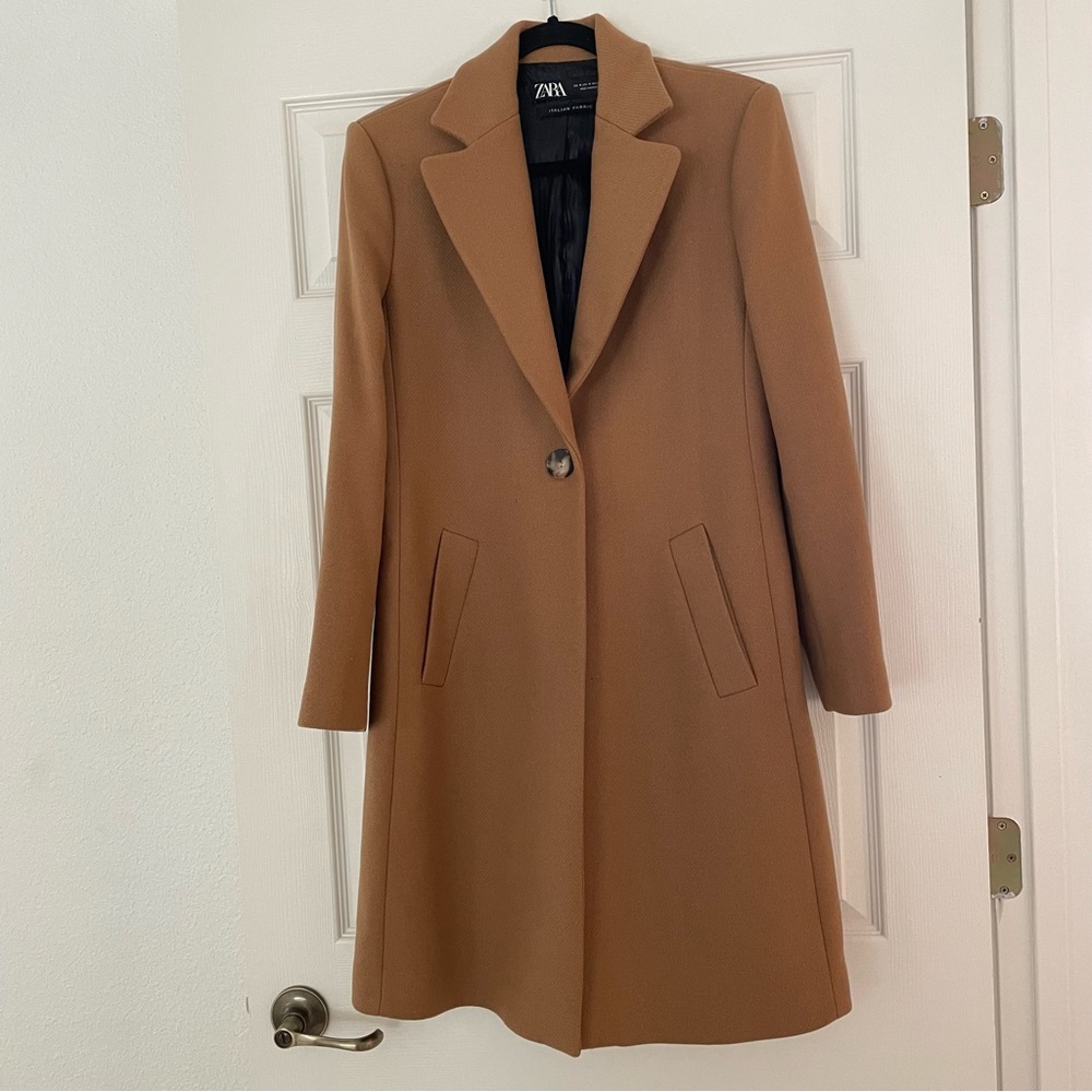 ZARA Wool Long Coat